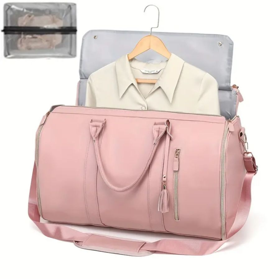 Bolso de equipaje convertible de Cuero Sintético