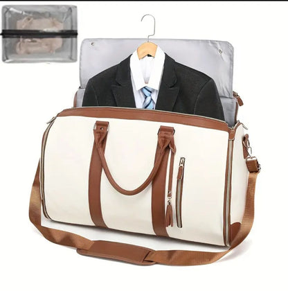 Bolso de equipaje convertible de Cuero Sintético