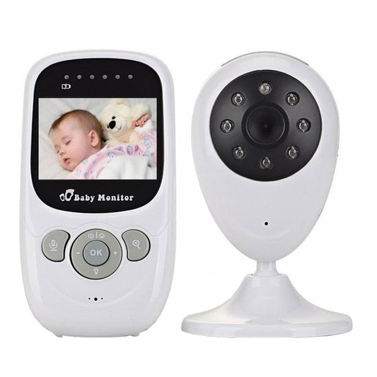 Monitor de Vigilancia Inalámbrico para Bebé con Visión Nocturna y Termómetro