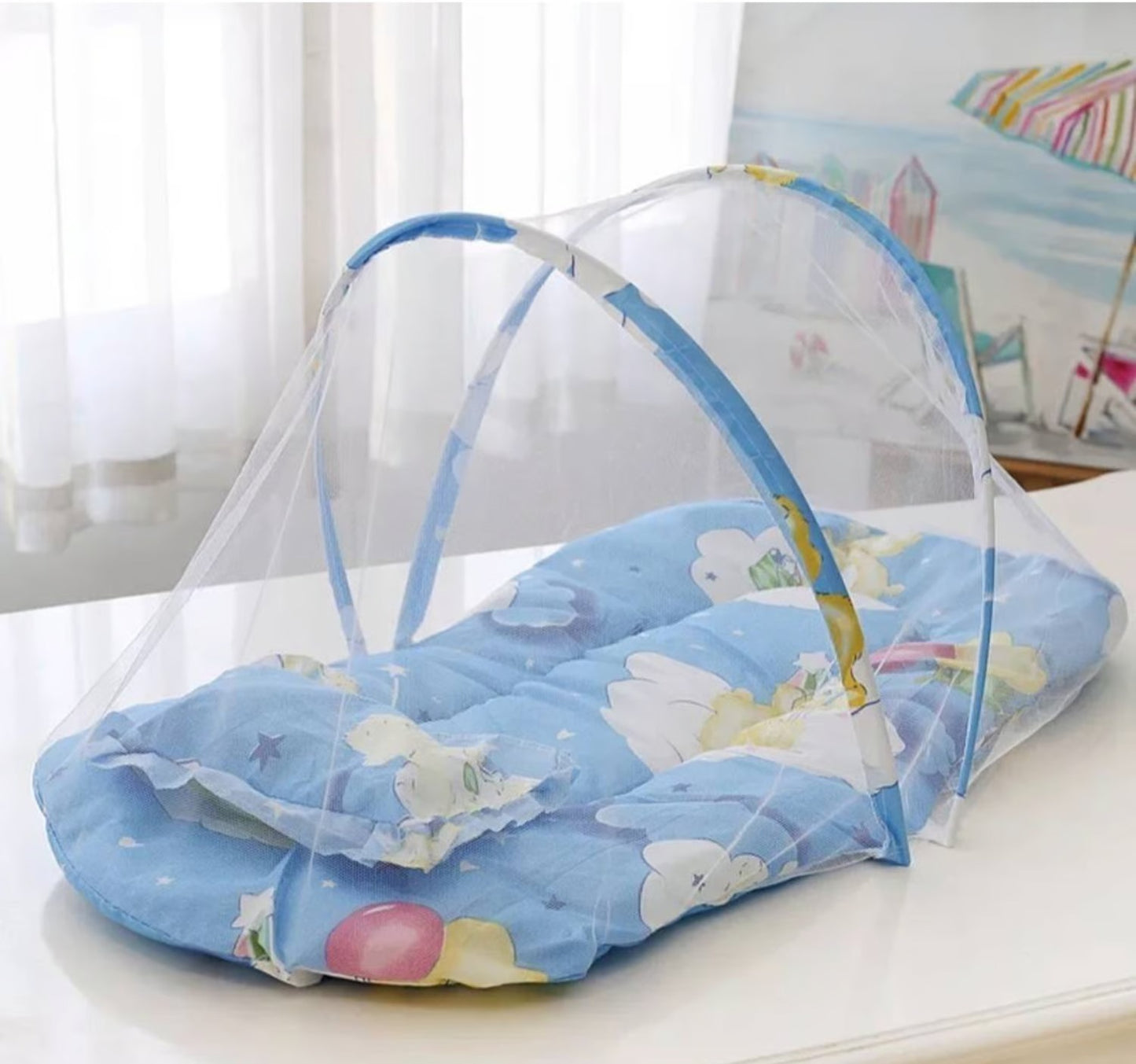 Toldillo Cuna Portátil para Bebés con Mosquitera