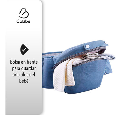 Cargador 3 en 1 Ergonómico con Soporte para Bebé