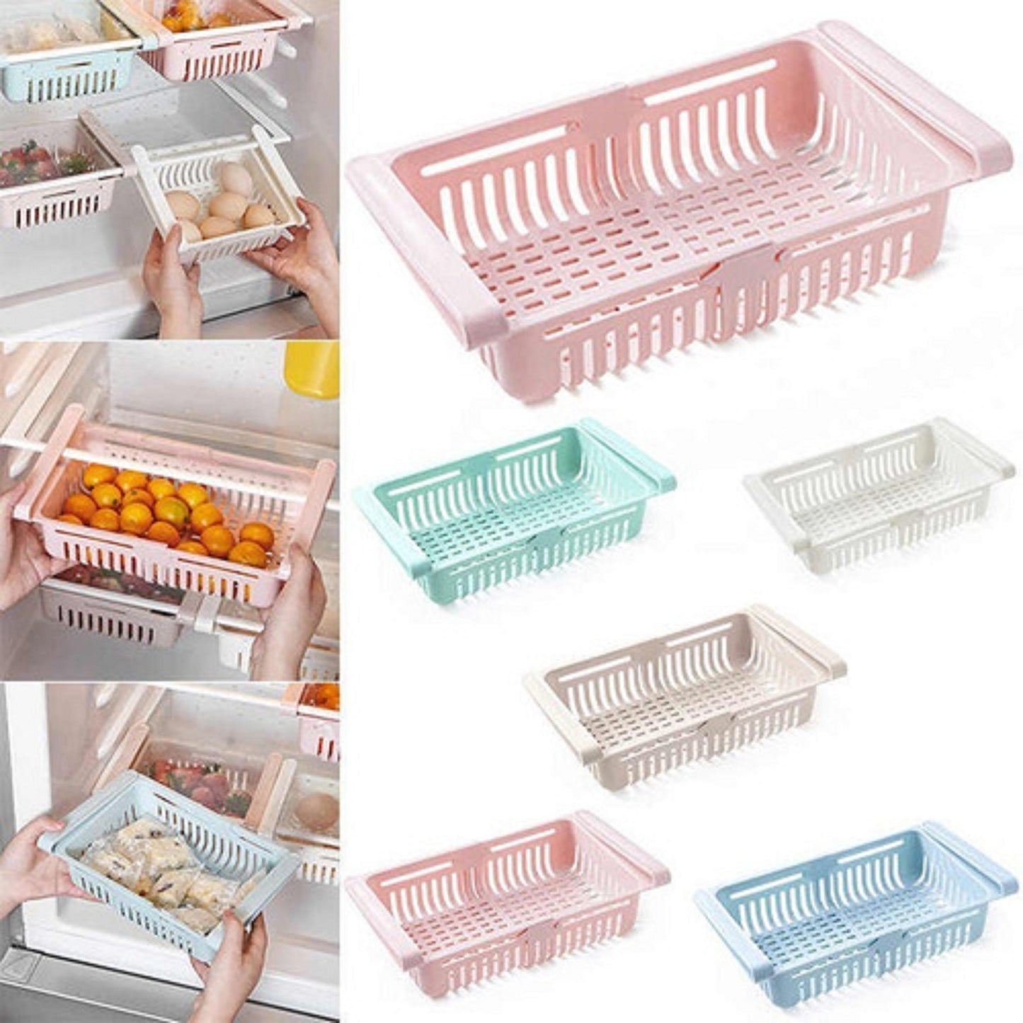 Combo Ahorro: Kit Organizador de Nevera x3