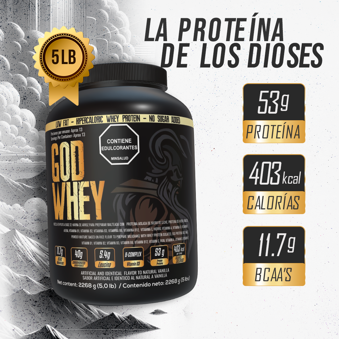Proteína God Whey Hipercalórica