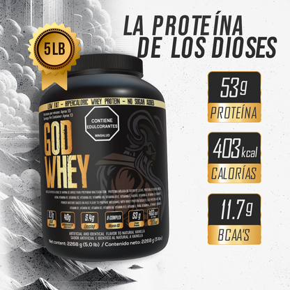 Proteína God Whey Hipercalórica